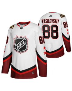 Men's Tampa Bay Lightning #88 Andrei Vasilevskiy 2022 All-Star White Stitched Jersey