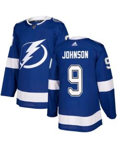 Men's Tampa Bay Lightning #9 Tyler Johnson Blue Stitched NHL Jersey
