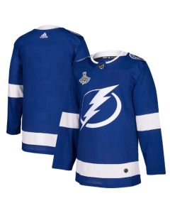 Men's Tampa Bay Lightning Blank 2021 Blue Stanley Cup Champions Stitched Jersey
