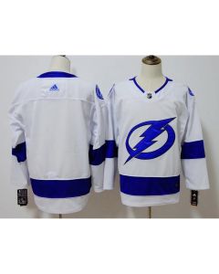 Men's Tampa Bay Lightning White Stitched NHL Jersey