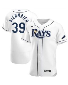 Men's Tampa Bay Rays #39 Kevin Kiermaier White Flex Base Stitched Jersey