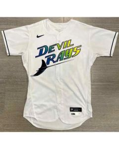 Men's Tampa Bay Rays #56 Randy Arozarena White Flex Base Stitched Baseball Jersey