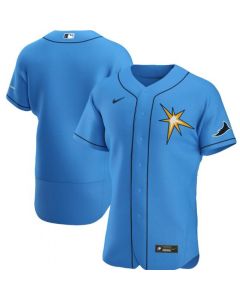 Men's Tampa Bay Rays Blank Blue Flex Base Stitched Jersey