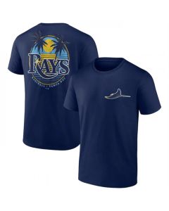 Men's Tampa Bay Rays Navy Iconic Bring It T-Shirt