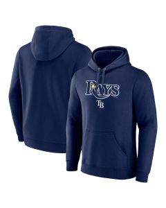 Men's Tampa Bay Rays Navy Series Sweep Pullover Hoodie (Navy)
