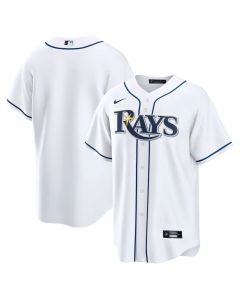 Men's Tampa Bay Rays White Home Replica 2.0 Jersey (White)