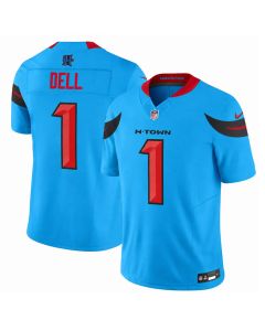 Men's Tank Dell Blue Houston Texans #3 Vapor F.U.S.E. Limited Jersey