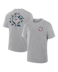 Men's Team USA Gray 2026 Winter Olympics Picto Circle T-Shirt