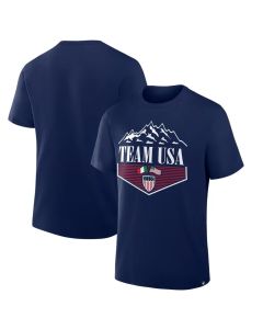 Men's Team USA Navy 2026 Winter Olympics Diamond T-Shirt