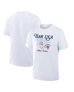 Men's Team USA White 2026 Winter Olympics United T-Shirt