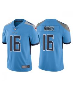 Men's Tennessee Titans #16 Treylon Burks Blue Vapor Untouchable Stitched Jersey
