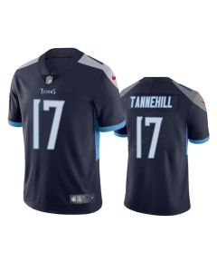 Men's Tennessee Titans #17 Ryan Tannehill 2019 Navy Vapor Untouchable Limited Stitched NFL Jersey