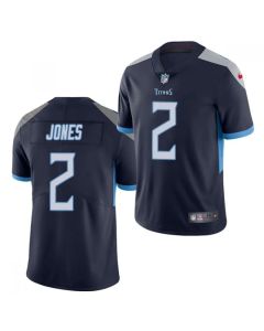 Men's Tennessee Titans #2 Julio Jones Navy Vapor Untouchable Stitched Jersey