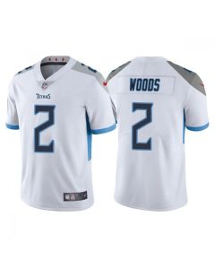 Men's Tennessee Titans #2 Robert Woods White Vapor Untouchable Stitched Jersey