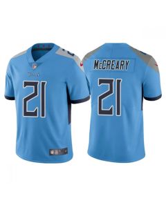 Men's Tennessee Titans #21 Roger McCreary Blue Vapor Untouchable Stitched Jersey