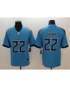 Men's Tennessee Titans #22 Derrick Henry Light Blue New 2018 Vapor Untouchable Limited Stitched Jersey
