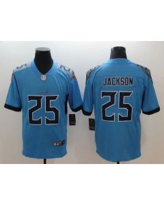Men's Tennessee Titans #25 Adoree' Jackson Light Blue New 2018 Vapor Untouchable Limited Stitched Jersey