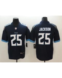 Men's Tennessee Titans #25 Adoree' Jackson Navy New 2018 Vapor Untouchable Limited Stitched Jersey