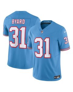 Men's Tennessee Titans #31 Kevin Byard Light Blue 2023 F.U.S.E. Vapor Limited Throwback Stitched Football Jersey