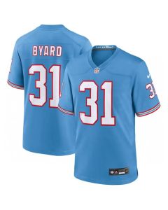 Men's Tennessee Titans #31 Kevin Byard Light Blue Throwback Player Stitched Game Jersey
