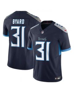 Men's Tennessee Titans #31 Kevin Byard Navy 2023 F.U.S.E Vapor Untouchable Stitched Jersey