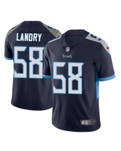 Men's Tennessee Titans #58 Harold Landry Navy New 2018 Vapor Untouchable Limited Stitched Jersey
