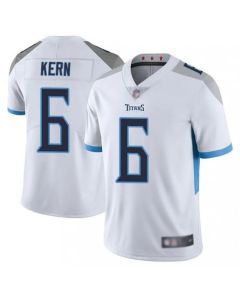 Men's Tennessee Titans #6 Brett Kern White Vapor Untouchable Limited Stitched NFL Jersey