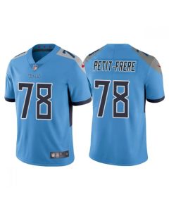 Men's Tennessee Titans #78 Nicholas Petit-Frere Blue Vapor Untouchable Stitched Jersey