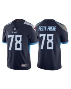 Men's Tennessee Titans #78 Nicholas Petit-Frere Navy Vapor Untouchable Stitched Jersey