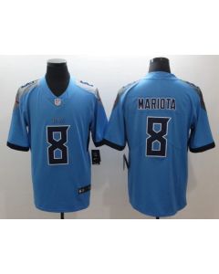 Men's Tennessee Titans #8 Marcus Mariota Light Blue New 2018 Vapor Untouchable Limited Stitched NFL Jersey