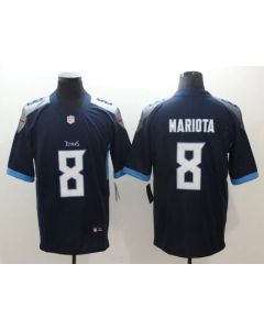 Men's Tennessee Titans #8 Marcus Mariota Navy New 2018 Vapor Untouchable Limited Stitched NFL Jersey
