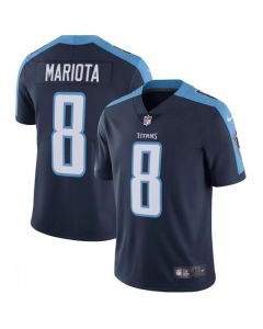 Men's Tennessee Titans #8 Marcus Mariota Navy Vapor Untouchable Limited Stitched NFL Jersey
