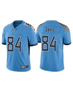 Men's Tennessee Titans #84 Corey Davis Blue Vapor Untouchable Stitched Jersey