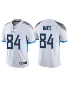 Men's Tennessee Titans #84 Corey Davis White Vapor Untouchable Stitched Jersey