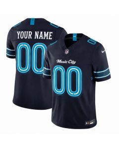 Men's Tennessee Titans Navy 2026 Rivalries Collection Vapor F.U.S.E. Limited Custom Jersey (Navy)