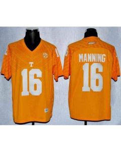 Men's Tennessee Vols #16 Peyton Manning Orange Stitched Jersey