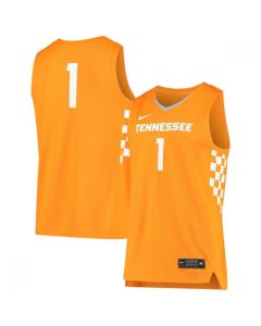 Men's Tennessee Volunteers Custom Orange Basketball Jersey