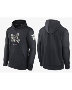 Men's Texas Rangers 2023 Black City Connect Pullover Hoodie