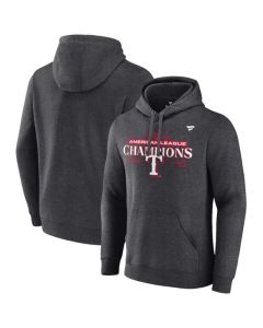 Men's Texas Rangers 2023 Heather Charcoal Champions Locker Room Pullover Hoodie