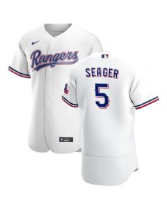 Men's Texas Rangers #5 Corey Seager Flex Base Stitched MLB Jersey