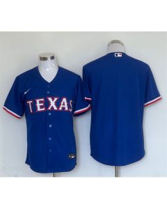 Men's Texas Rangers Blank Royal Cool Base Stitched Baseball Jersey