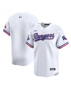 Men's Texas Rangers Blank White 2023 World Series Champions Stitched Baseball Jersey