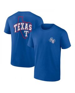 Men's Texas Rangers Blue Iconic Bring It T-Shirt
