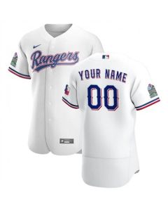 Men's Texas Rangers Customized Stitched MLB Jersey