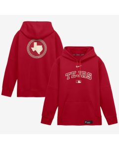 Men's Texas Rangers Nike Red 2026 City Connect Authentic Collection Therma-FIT Hoodie (Red)
