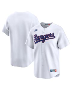 Men's Texas Rangers White Cooperstown Collection Limited Jersey