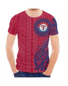 Men's Texas Rangers Red T-Shirt