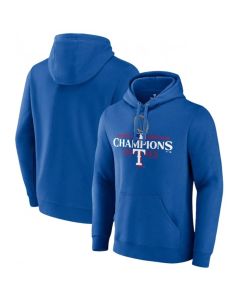 Men's Texas Rangers Royal 2023 World Series Champions Pullover Hoodie