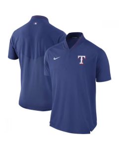 Men's Texas Rangers Royal Authentic Collection Elite Performance Polo