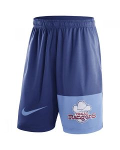 Men's Texas Rangers Royal Cooperstown Collection Dry Fly Shorts